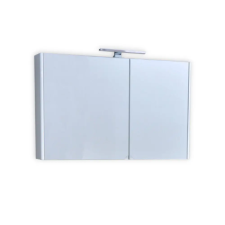  TMP SHARP Tükrös fürdőszobai szekrény LED világítással - 100 cm fürdőszoba bútor