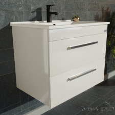 TMP VIVA 55 fali függesztett fürdőszobabútor 55 cm Sanovit Atria 9055 porcelán mosdókagylóval fürdőszoba bútor
