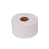. Toalettpapír, T2 rendszer, 2 rétegű, 19 cm átmérő "Mini Jumbo", fehér