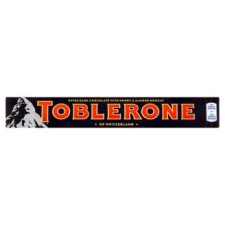 Toblerone Toblerone svájci étcsokoládé mézzel és mandulával 100 g csokoládé és édesség