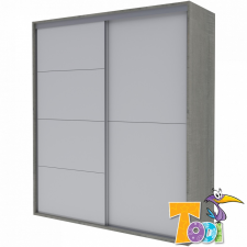 TODI Cube gardrób szekrény 180 cm széles bútor