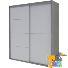 TODI gardróbszekrény Cube2 200cm széles bútor