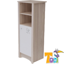 TODI szekrény Magic keskeny nyitott 1 ajtós 140cm magas gyermekbútor