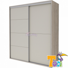 TODI Teddy gardrób szekrény 140 cm széles bútor