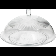 TOGNANA CLEAR üvegtálca fedővel, 33 cm x m 18 cm (B55PT81TRAS) tányér és evőeszköz