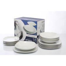 TOGNANA Étkészlet 18 db SPLENDOR BIANCO (SE070180000) tányér és evőeszköz
