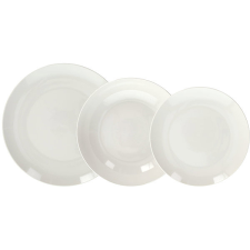 TOGNANA MODUS BIANCO, 18 részes tányér és evőeszköz