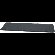 TOGNANA OLLY ARDESIA téglalap alakú pala tábla 36x13 cm (R3934B2ARDE) tányér és evőeszköz