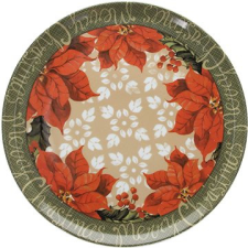 TOGNANA Tálalótányér 31 cm Panettone STELLA DI NATALE tányér és evőeszköz
