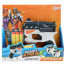 Toi Toys FOAM STRIKEX 'White S' pisztoly 3 hab nyíllal katonásdi