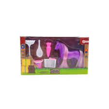 Toi-Toys Horses fésülhető ló figura kiegészítőkkel – lila játékfigura