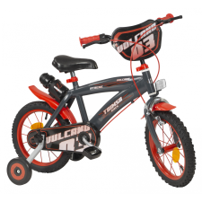 Toimsa Vulcano Gyermekkerékpár - Piros/fekete (14-es méret) gyermek kerékpár
