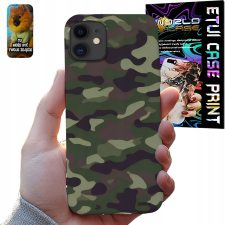 TOK ALMA IPHONE 11 - HADSEREG SZÍNEK MORO SURVIVAL + FILM tok és táska