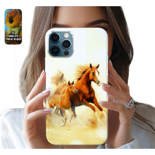 TOK ALMA IPHONE 12 PRO MAX - LÓ ÉDES ÁLLATOS MINTÁK + ÜVEG tok és táska