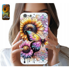  TOK ALMA IPHONE 5 / 5S / 5C - NAPRAFORGÓ PILLANGÓ MINTÁK + ÜVEG tok és táska