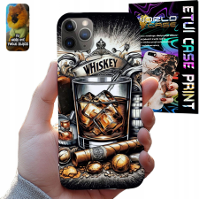 TOK APPLE IPHONE 11 PRO MAX-HOZ - WHISKY ÜVEG SZIVAROS DIZÁJN FÉRFIAKNAK tok és táska
