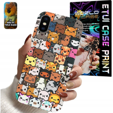 TOK APPLE IPHONE XS MAX-HOZ - MACSKÁK ARANYOS ÁLLATOK MINTÁK tok és táska