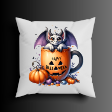  Tök és denevér mintás őszi párna lakástextília