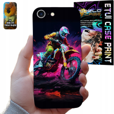 TOK IPHONE SE 2020 / SE 2022 - MOTOKROSSZ VERSENY MOTORKERÉKPÁROK RAJONGÓI TERVEK tok és táska