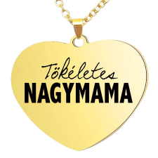 Tökéletes nagymama medál lánccal, választható több formában és színben medál