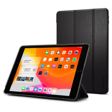 TokShop Apple iPad 10.2 (2019 / 2020 / 2021), mappa tok, Smart Case, Spigen Smart Fold, fekete (S45094) - Tablet tok tablet tok