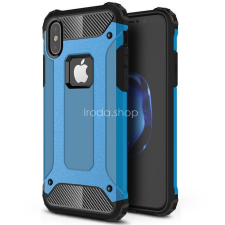 TokShop Huawei Mate 40, Műanyag hátlap védőtok, Defender, fémhatású, világoskék tok és táska