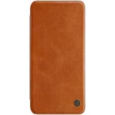 TokShop Huawei P50 / P50E, Oldalra nyíló tok, Nillkin Qin, barna (RS113900) tok és táska