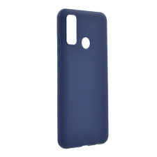 TokShop Huawei P Smart (2020), Szilikon tok, sötétkék tok és táska