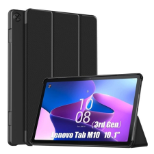 TokShop Lenovo Tab M10 (10.1) (3. generáció) TB-328, mappa tok, Trifold, fekete tablet tok