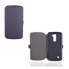 TokShop LG K3 (2017), Oldalra nyíló tok, CoverGel, fekete (49505) tok és táska