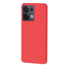 TokShop Oppo Reno8 5G, Szilikon tok, piros tok és táska