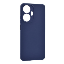 TokShop Realme C55, Szilikon tok, sötétkék tok és táska