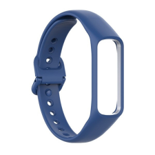 TokShop Samsung Galaxy Fit 2 SM-R220, szilikon pótszíj, állítható, sötétkék okosóra kellék
