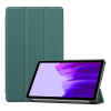 TokShop Samsung Galaxy Tab A7 Lite 8.7 SM-T220 / T225, mappa tok, Trifold, sötétzöld