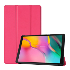 TokShop Samsung Galaxy Tab A 10.1 (2019) SM-T510 / T515, mappa tok, Trifold, rózsaszín tablet tok