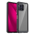 TokShop Telekom T Phone 2 Pro 5G, Műanyag hátlap védőtok + szilikon keret, közepesen ütésálló, átlátszó hátlap, fekete (RS158974)
