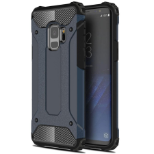 TokShop Xiaomi Mi 11 Pro, Műanyag hátlap védőtok, Defender, fémhatású, sötétkék tok és táska