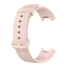 TokShop Xiaomi Mi Watch Lite, szilikon pótszíj, állítható, rózsaszín okosóra kellék