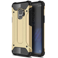 TokShop Xiaomi Poco X3 GT, Műanyag hátlap védőtok, Defender, fémhatású, arany tok és táska