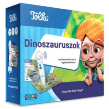  Tolki - Dinoszauruszok szett (könyv+toll) gyermek- és ifjúsági könyv