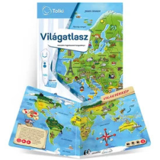  Tolki interaktív könyv - Világatlasz gyermek- és ifjúsági könyv
