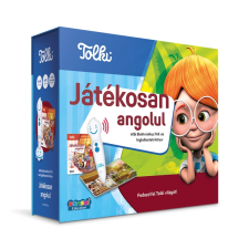 Tolki Tolki Interaktív foglalkoztató könyv tollal készletben - Játékosan angolul idegen nyelvű könyv