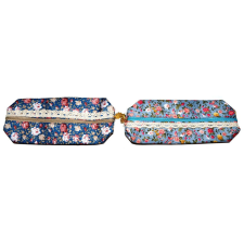  Tolltartó Etue virágok 19x8cm tolltartó