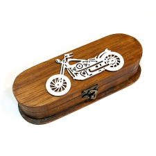  Tolltartó motorral. Mérete: 21,4x6,6/7,3x4,7 cm tolltartó