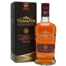 Tomatin Whisky 14 years Port Casks 0,7l DD. whisky