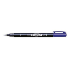 TOMBOW Színes ecsetfilc - Kemény hegyű , Tombow Brush pen Fudenosuke / Blue - Kék (1 db) filctoll, marker