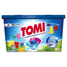 Tomi Color 3+1 Power mosókapszula 13db - Színes ruhákhoz tisztító- és takarítószer, higiénia