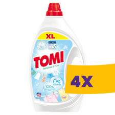 Tomi Sensitive &amp; Pure folyékony mosószer - 50 mosás 2,25L (Karton - 4 db) tisztító- és takarítószer, higiénia