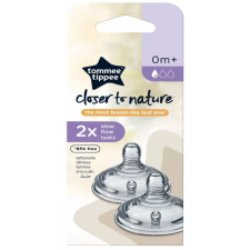 Tommee Tippee Anti-Colic Natural Start Etetőcumi, lassú átfolyású, 0+ hó, 2 db cumi