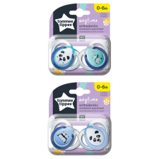 Tommee Tippee Anytime játszócumi 0-6-hó 2 db (fiús) cumi